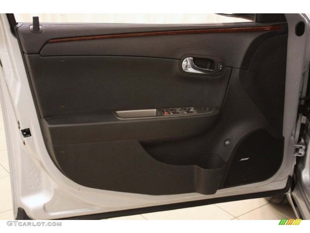 2011 Chevrolet Malibu LTZ Ebony Door Panel Photo #58435385