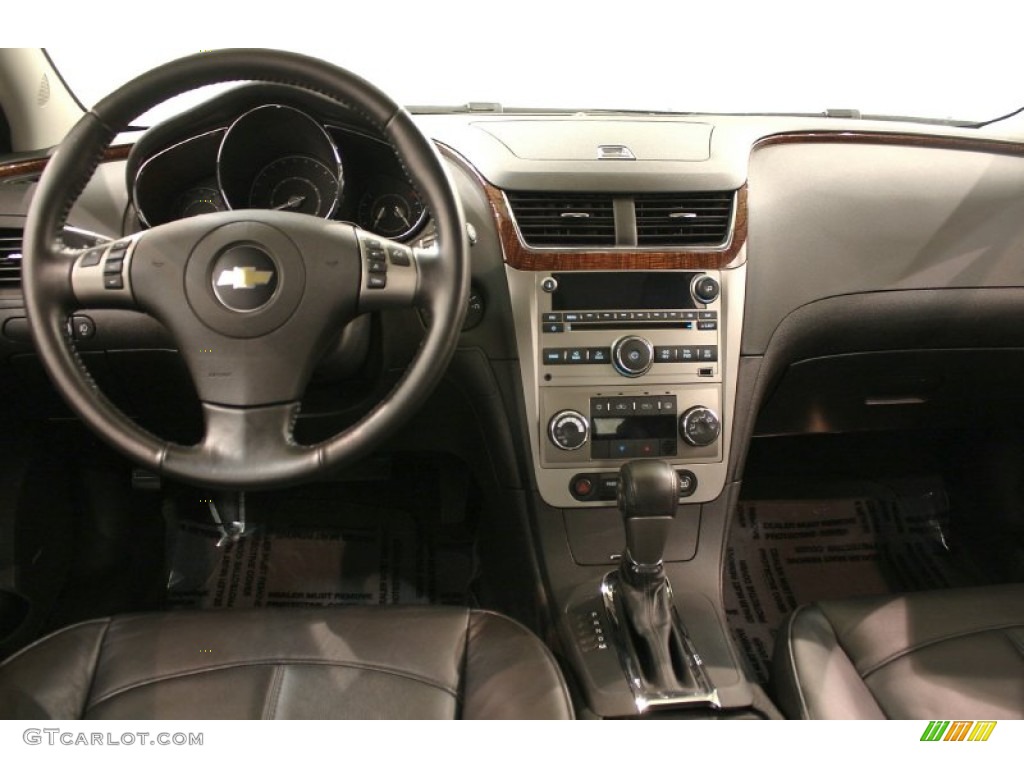 2011 Chevrolet Malibu LTZ Ebony Dashboard Photo #58435470