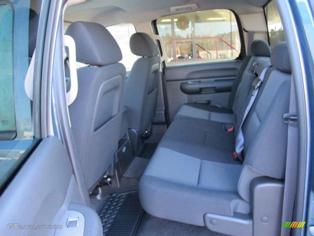 Ebony Interior 2012 Chevrolet Silverado 1500 Lt Crew Cab