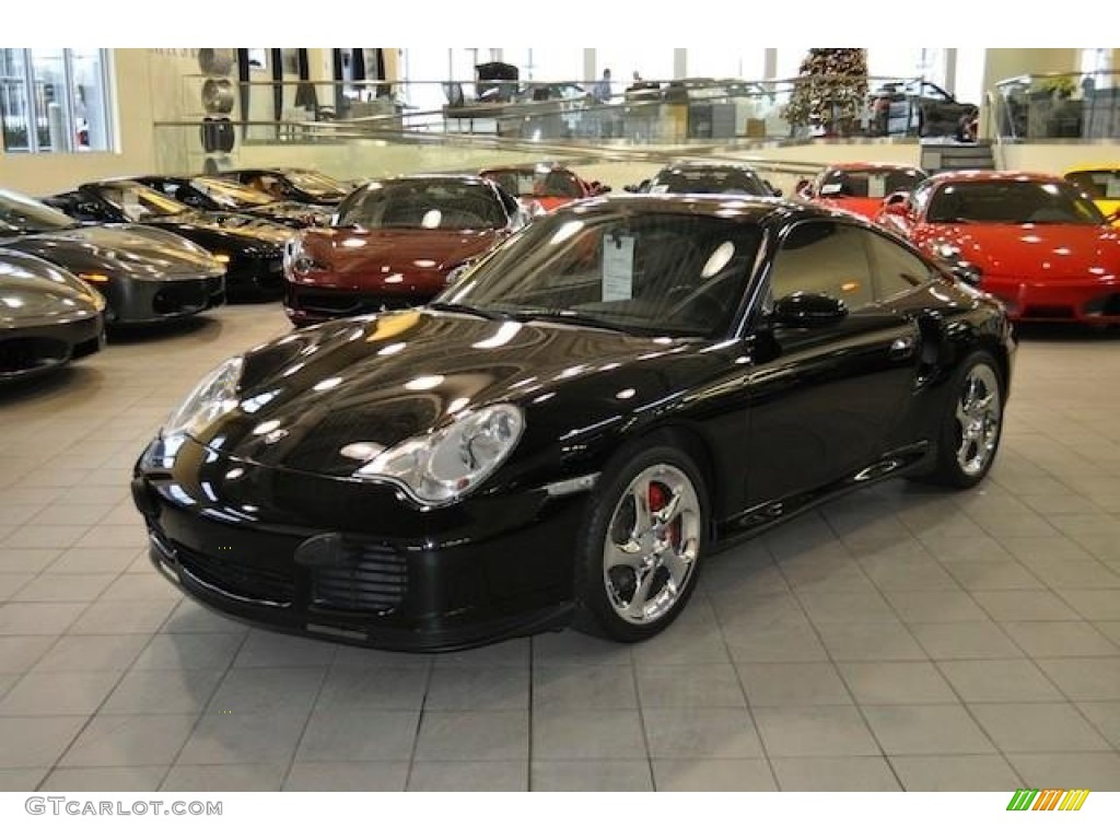 Black 2001 Porsche 911 Turbo Coupe Exterior Photo #58438257