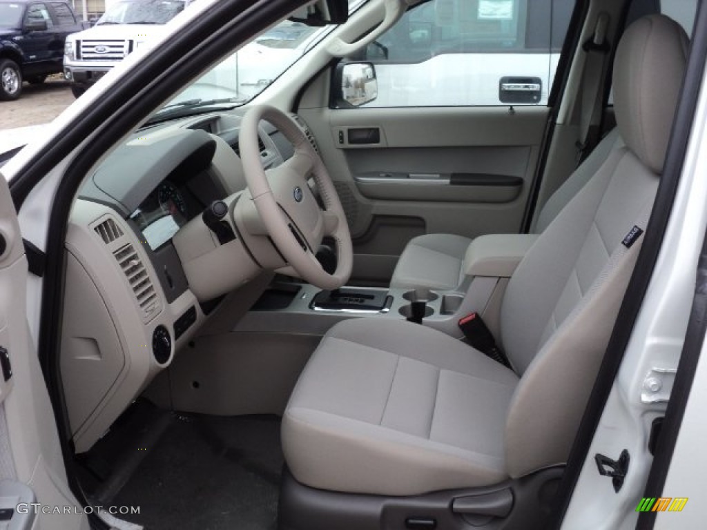 Stone Interior 2012 Ford Escape XLT V6 4WD Photo #58438617