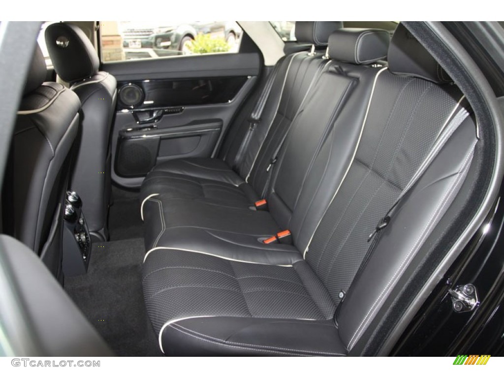 Jet Interior 2012 Jaguar XJ XJ Supercharged Photo #58438734