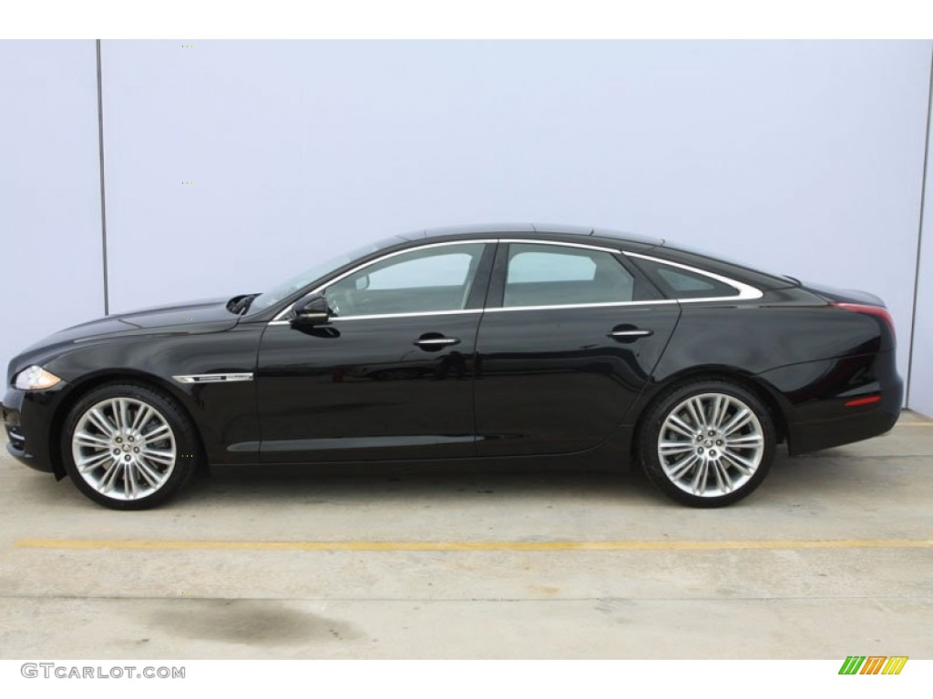 Ebony 2012 Jaguar XJ XJ Supercharged Exterior Photo #58438749