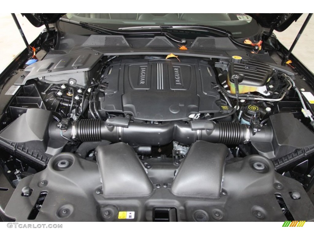 2012 Jaguar XJ XJ Supercharged 5.0 Liter Supercharged DI DOHC 32-Valve VVT V8 Engine Photo #58438845