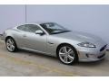 2012 Rhodium Silver Metallic Jaguar XK XKR Coupe  photo #2