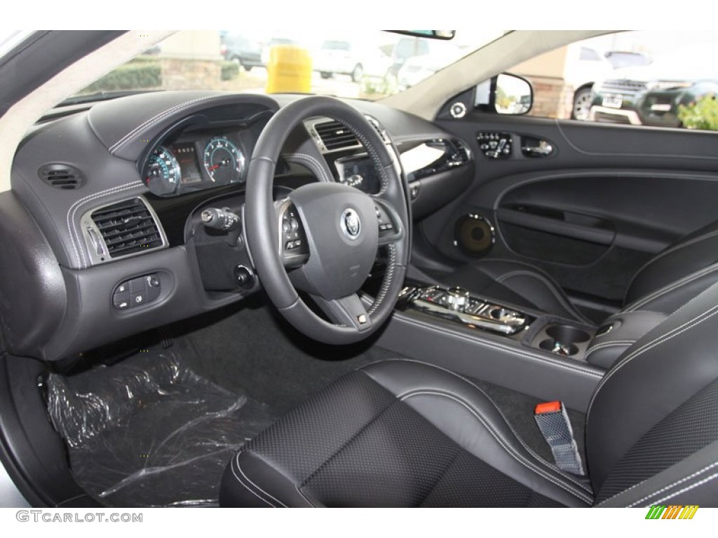 Warm Charcoal/Warm Charcoal Interior 2012 Jaguar XK XKR Coupe Photo #58438875