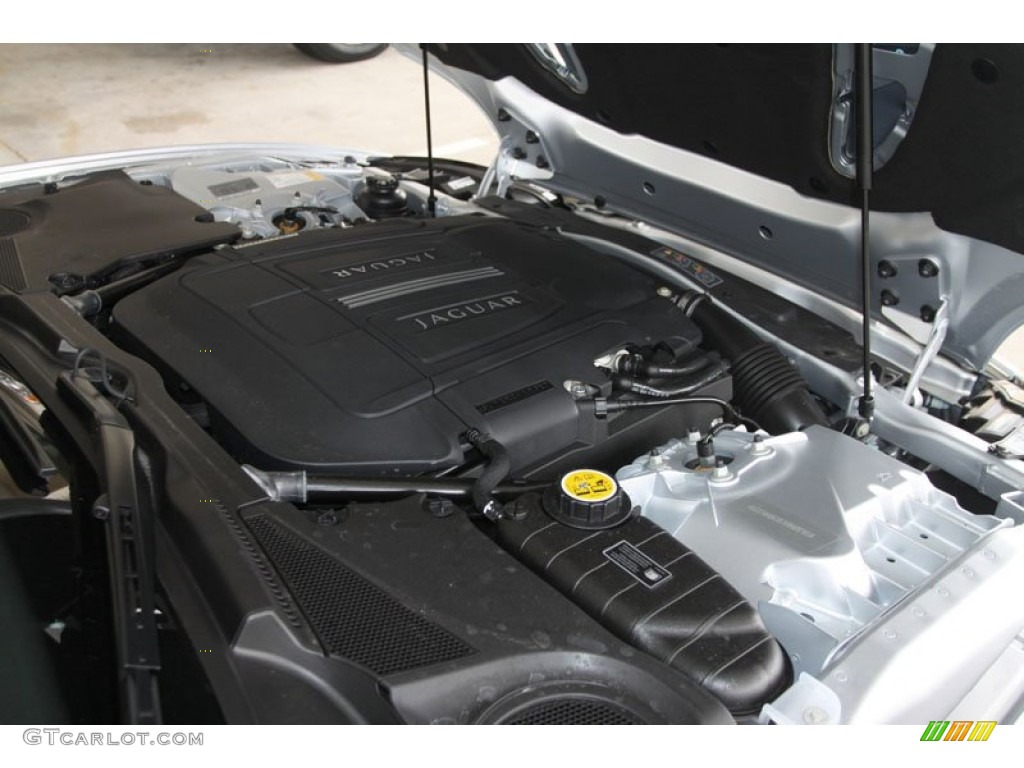 2012 Jaguar XK XKR Coupe 5.0 Liter DI Supercharged DOHC 32-Valve VVT V8 Engine Photo #58439004
