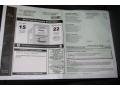 2012 Jaguar XK XKR Coupe Window Sticker