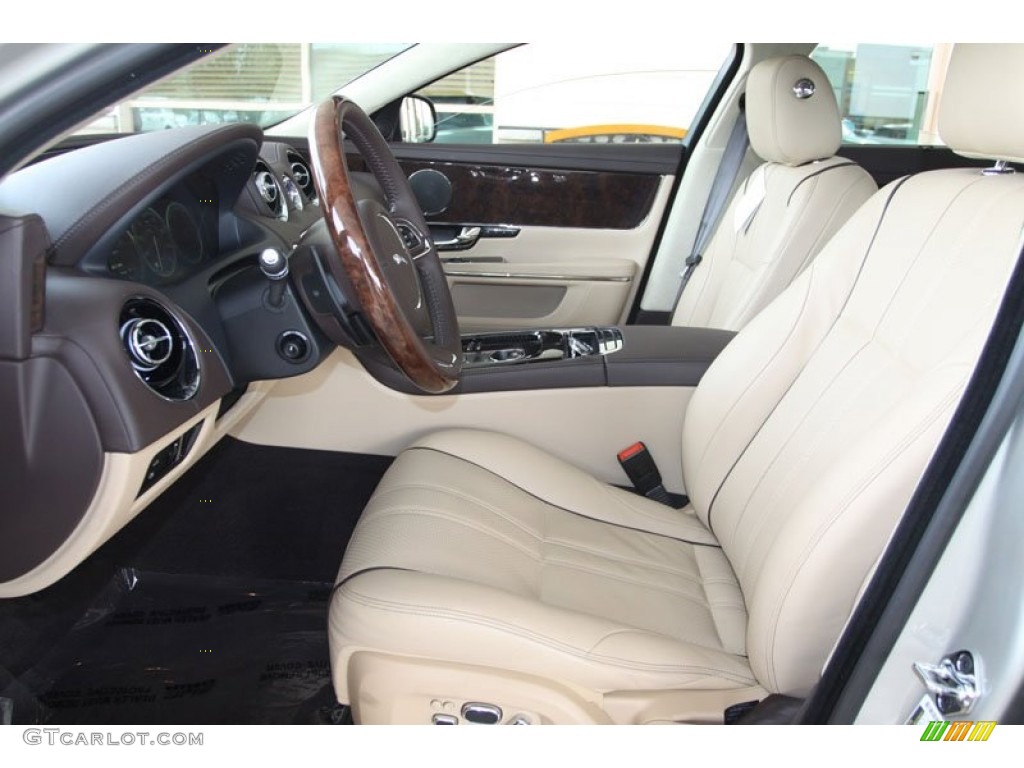 Cashew/Truffle Interior 2012 Jaguar XJ XJL Portfolio Photo #58439052