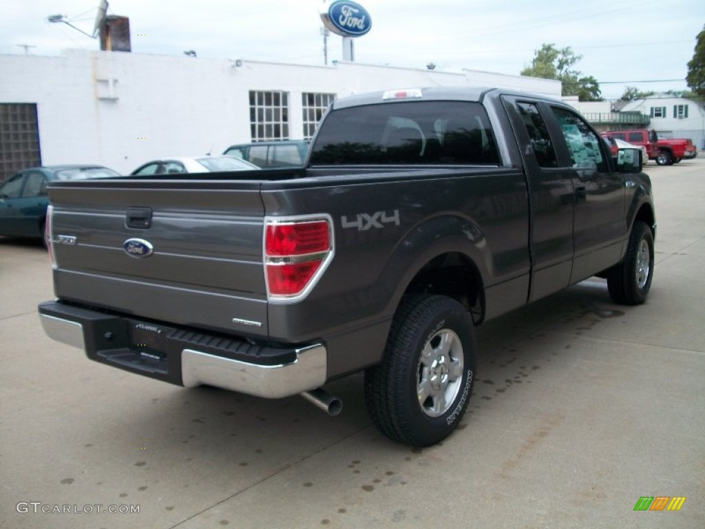 2011 F150 XLT SuperCab 4x4 - Sterling Grey Metallic / Steel Gray photo #5