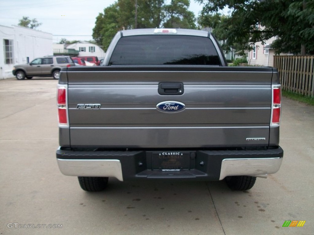 2011 F150 XLT SuperCab 4x4 - Sterling Grey Metallic / Steel Gray photo #6