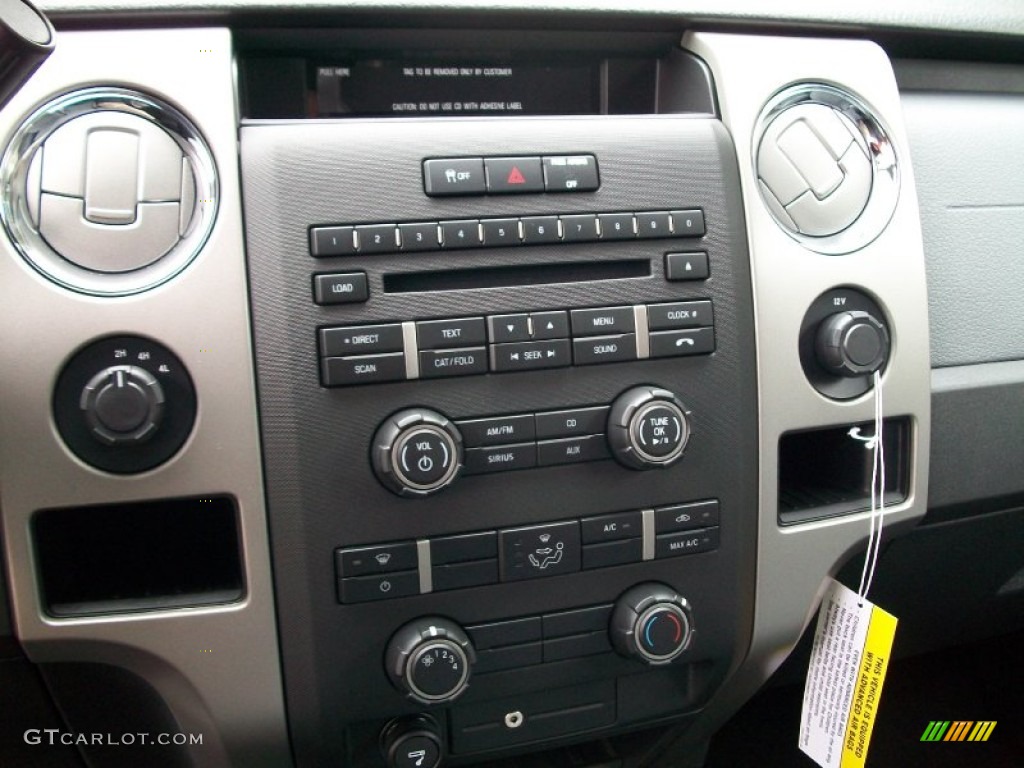 2011 F150 XLT SuperCab 4x4 - Sterling Grey Metallic / Steel Gray photo #13