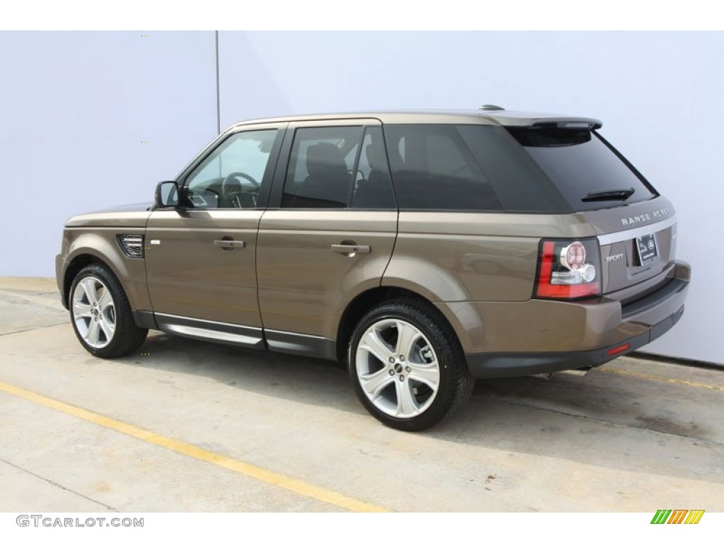 2012 Range Rover Sport HSE LUX - Nara Bronze Metallic / Ebony photo #10