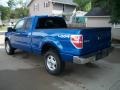 2011 Blue Flame Metallic Ford F150 XLT SuperCab 4x4  photo #7