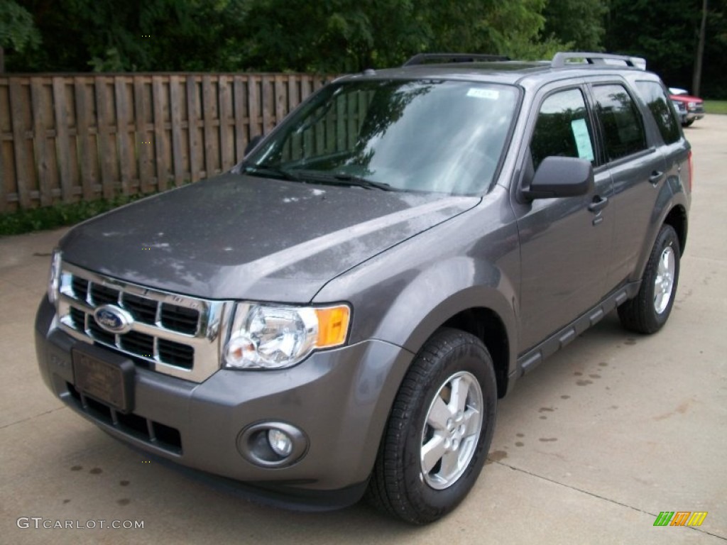 2012 Escape XLT - Sterling Gray Metallic / Charcoal Black photo #1