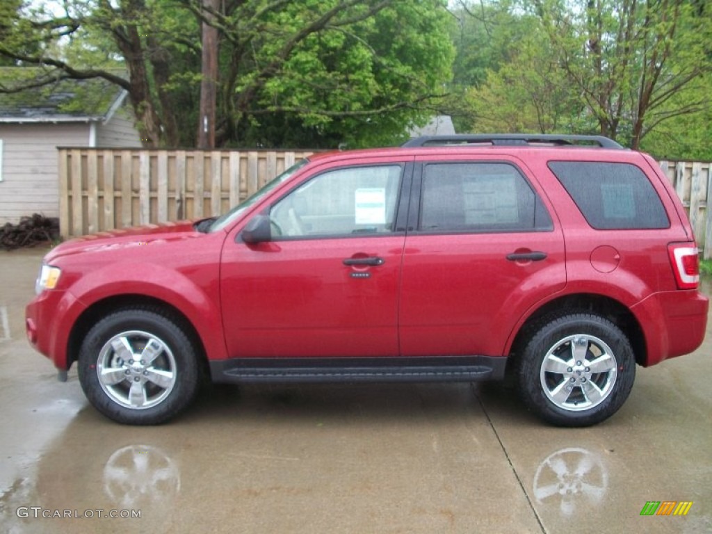 Sangria Red Metallic 2011 Ford Escape XLT V6 4WD Exterior Photo #58440099