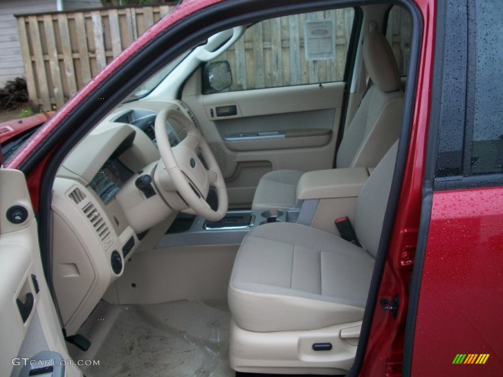 Camel Interior 2011 Ford Escape XLT V6 4WD Photo #58440135