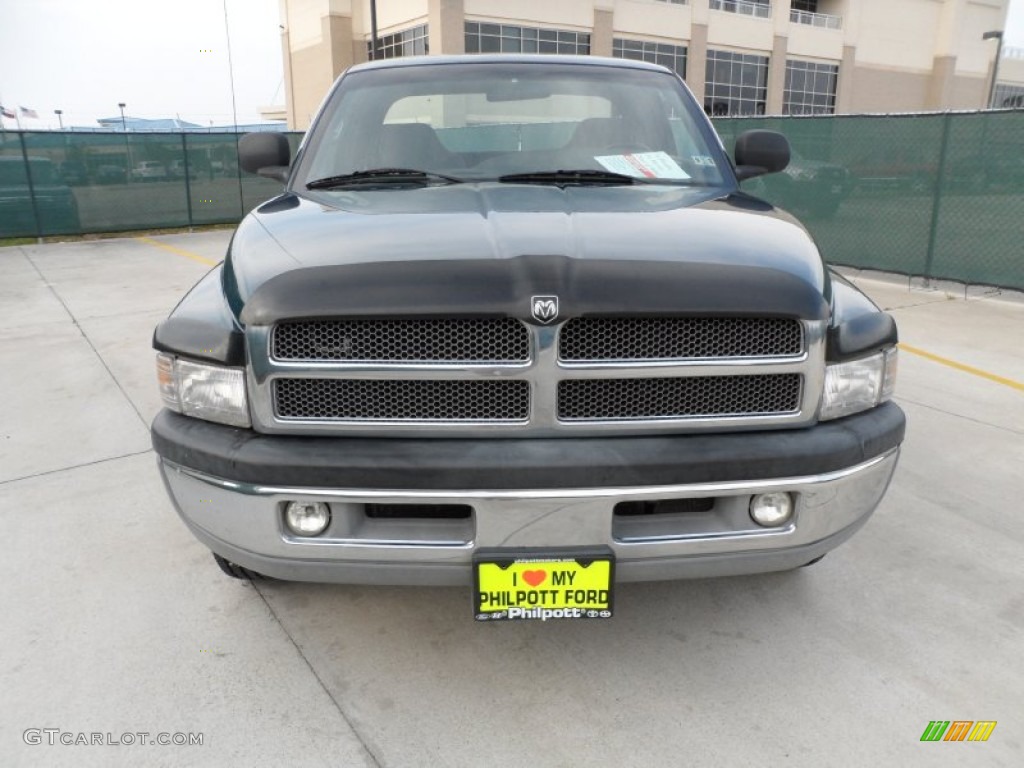 1999 Ram 2500 SLT Extended Cab - Emerald Green Pearl / Agate photo #8