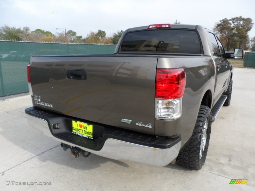 2010 Tundra SR5 CrewMax 4x4 - Pyrite Brown Mica / Sand Beige photo #3