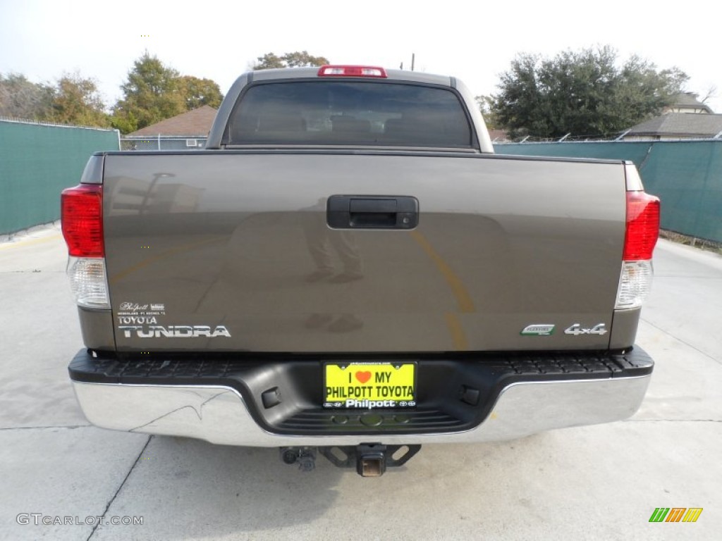 2010 Tundra SR5 CrewMax 4x4 - Pyrite Brown Mica / Sand Beige photo #4