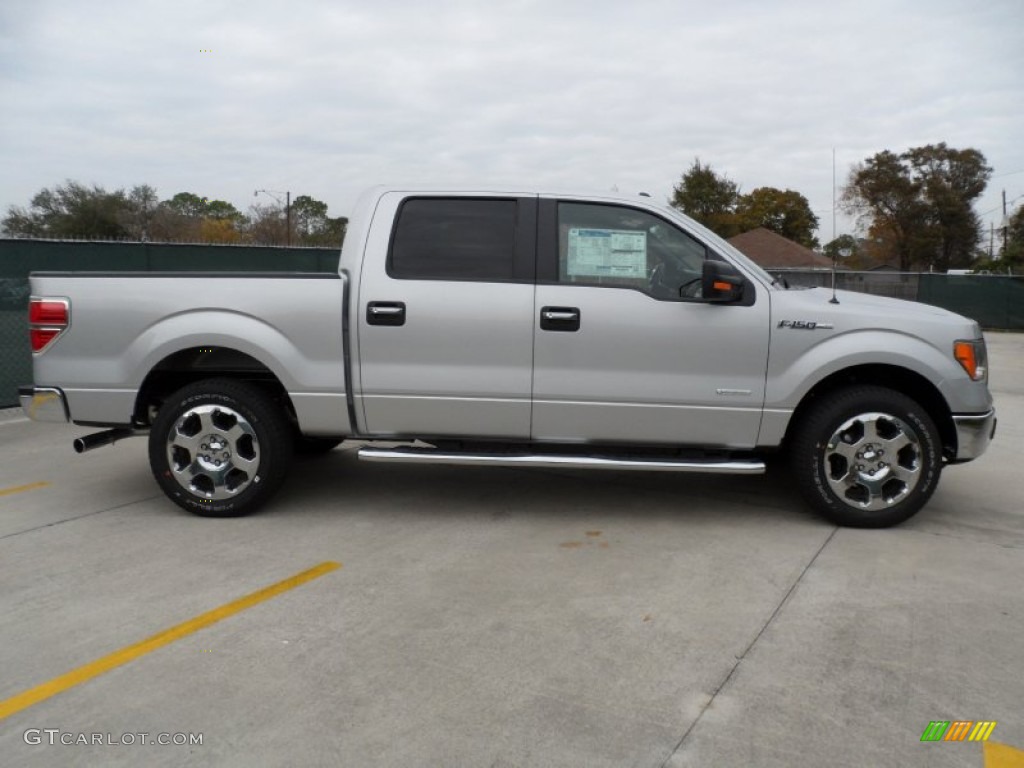 Ingot Silver Metallic 2012 Ford F150 XLT SuperCrew Exterior Photo #58442310