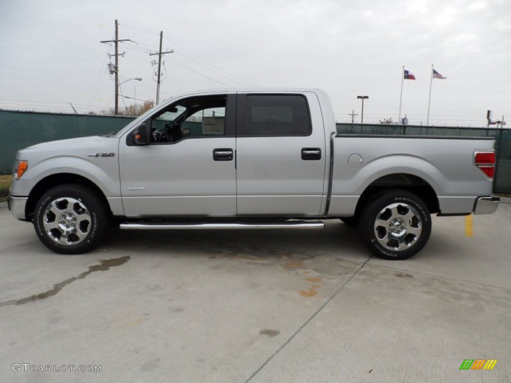Ingot Silver Metallic 2012 Ford F150 XLT SuperCrew Exterior Photo #58442322