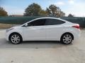 2012 Shimmering White Hyundai Elantra Limited  photo #6