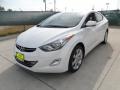 2012 Shimmering White Hyundai Elantra Limited  photo #7