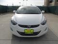 2012 Shimmering White Hyundai Elantra Limited  photo #8