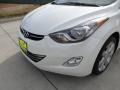 2012 Shimmering White Hyundai Elantra Limited  photo #10