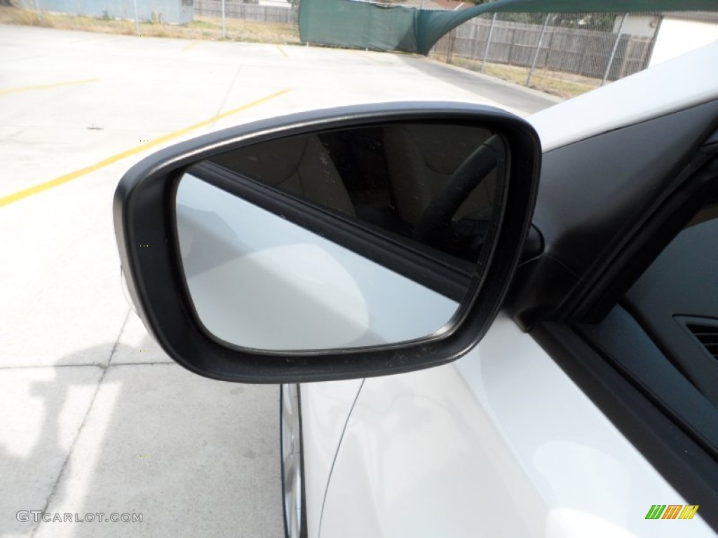 2012 Elantra Limited - Shimmering White / Beige photo #13