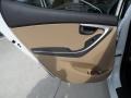 2012 Shimmering White Hyundai Elantra Limited  photo #20