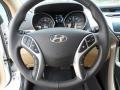 2012 Shimmering White Hyundai Elantra Limited  photo #33