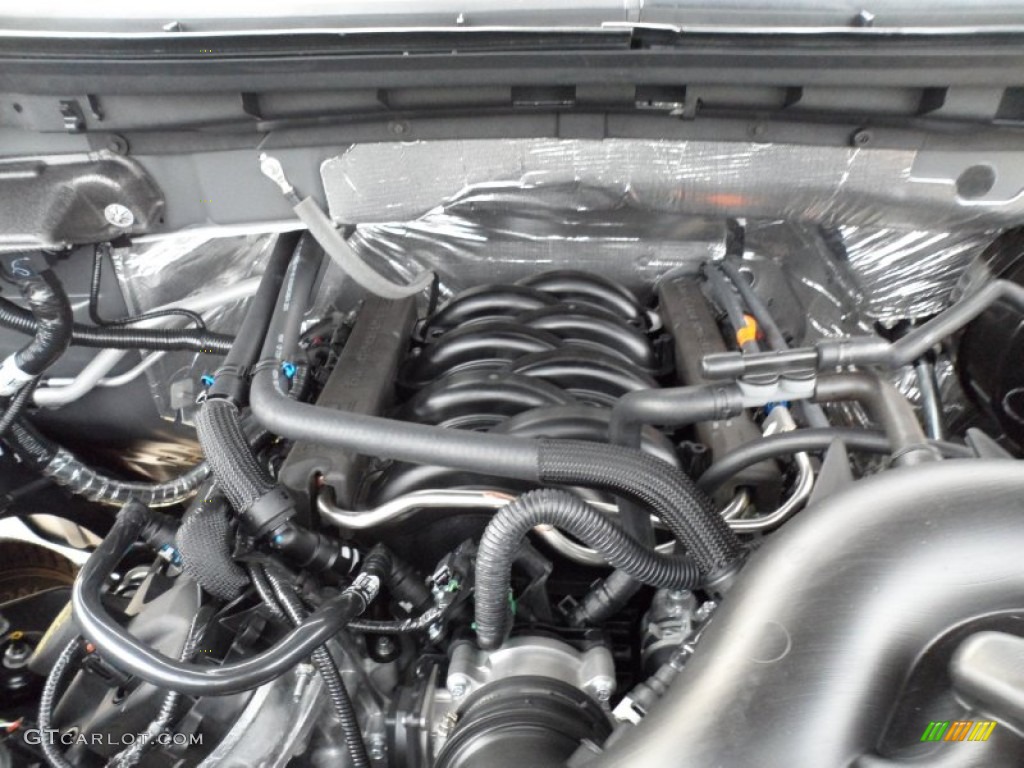 2012 Ford F150 FX2 SuperCrew 5.0 Liter Flex-Fuel DOHC 32-Valve Ti-VCT V8 Engine Photo #58442703