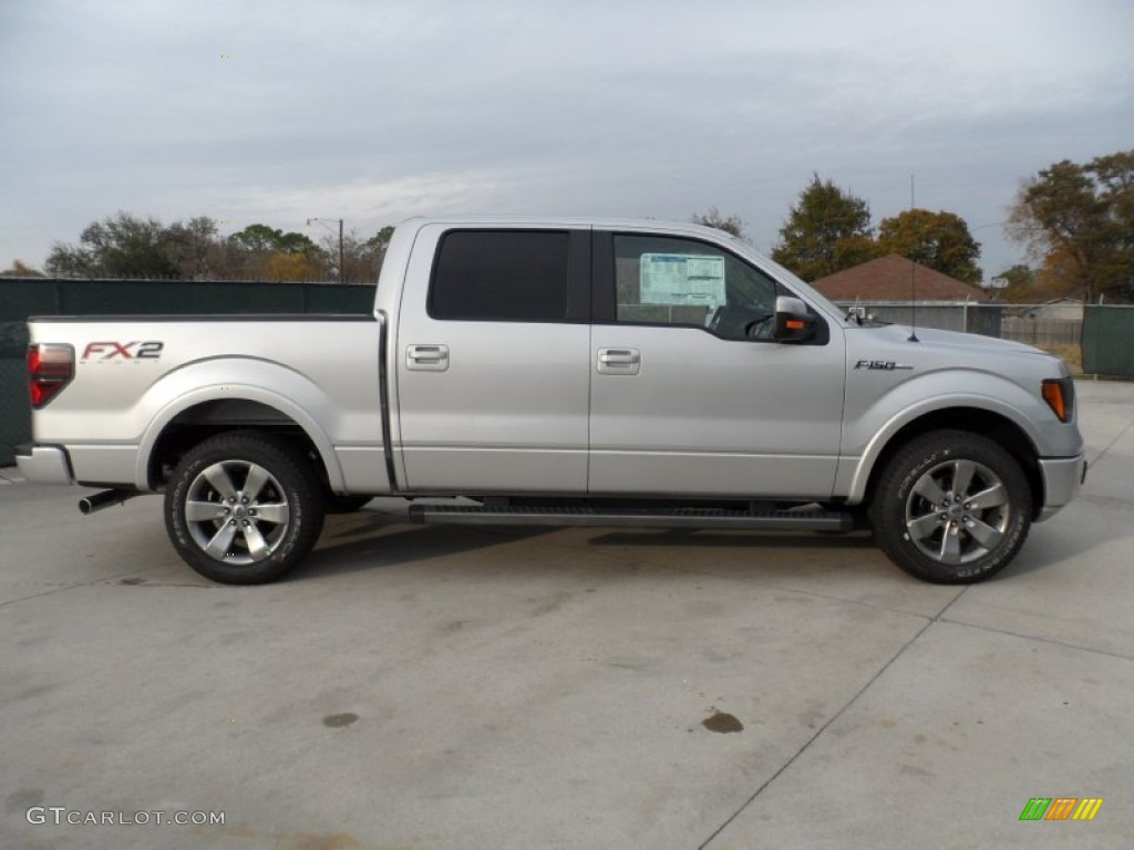 Ingot Silver Metallic 2012 Ford F150 FX2 SuperCrew Exterior Photo #58442766