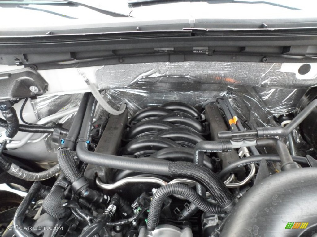 2012 Ford F150 FX2 SuperCrew 5.0 Liter Flex-Fuel DOHC 32-Valve Ti-VCT V8 Engine Photo #58442820