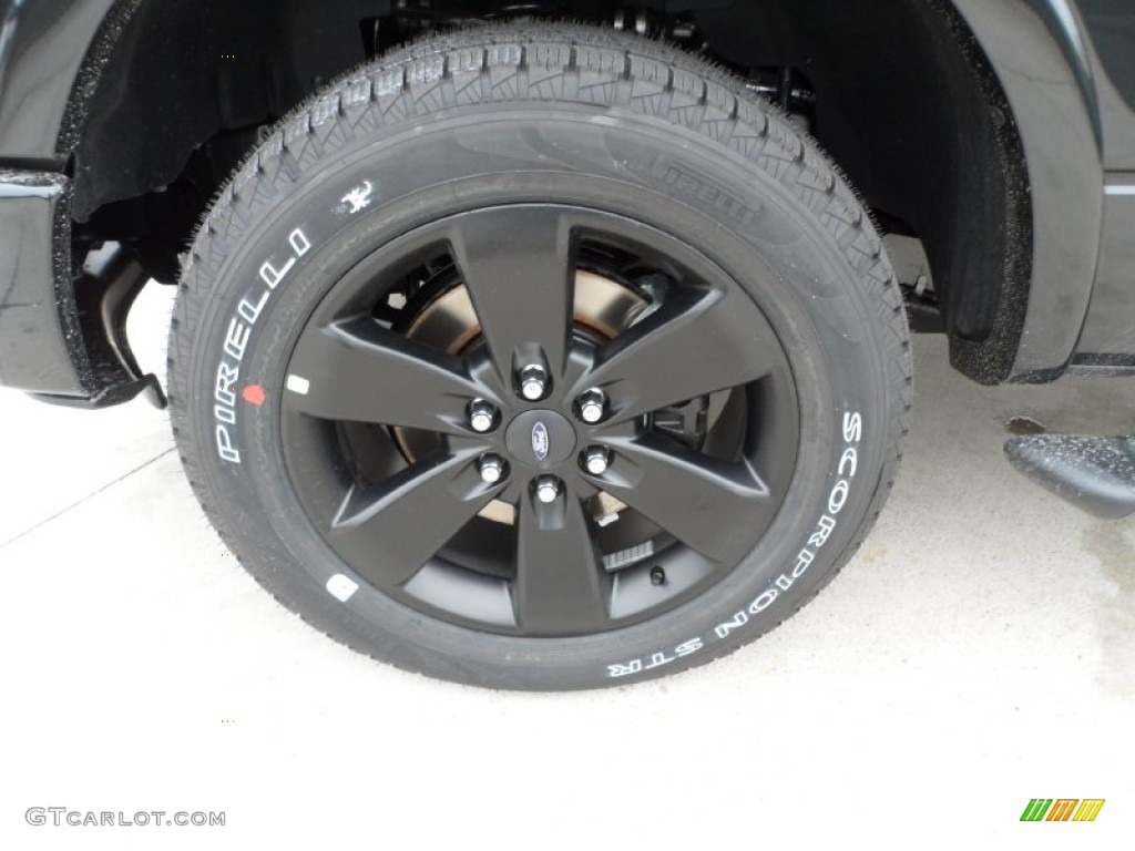 2012 Ford F150 FX4 SuperCrew 4x4 Wheel Photo #58443024