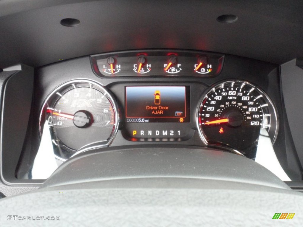 2012 Ford F150 FX4 SuperCrew 4x4 Gauges Photo #58443102