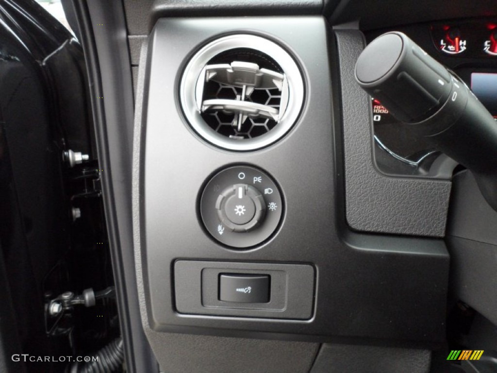 2012 Ford F150 FX4 SuperCrew 4x4 Controls Photo #58443105