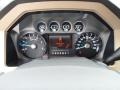 2012 Ford F350 Super Duty Lariat Crew Cab 4x4 Gauges