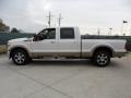 2012 White Platinum Metallic Tri-Coat Ford F350 Super Duty Lariat Crew Cab  photo #6