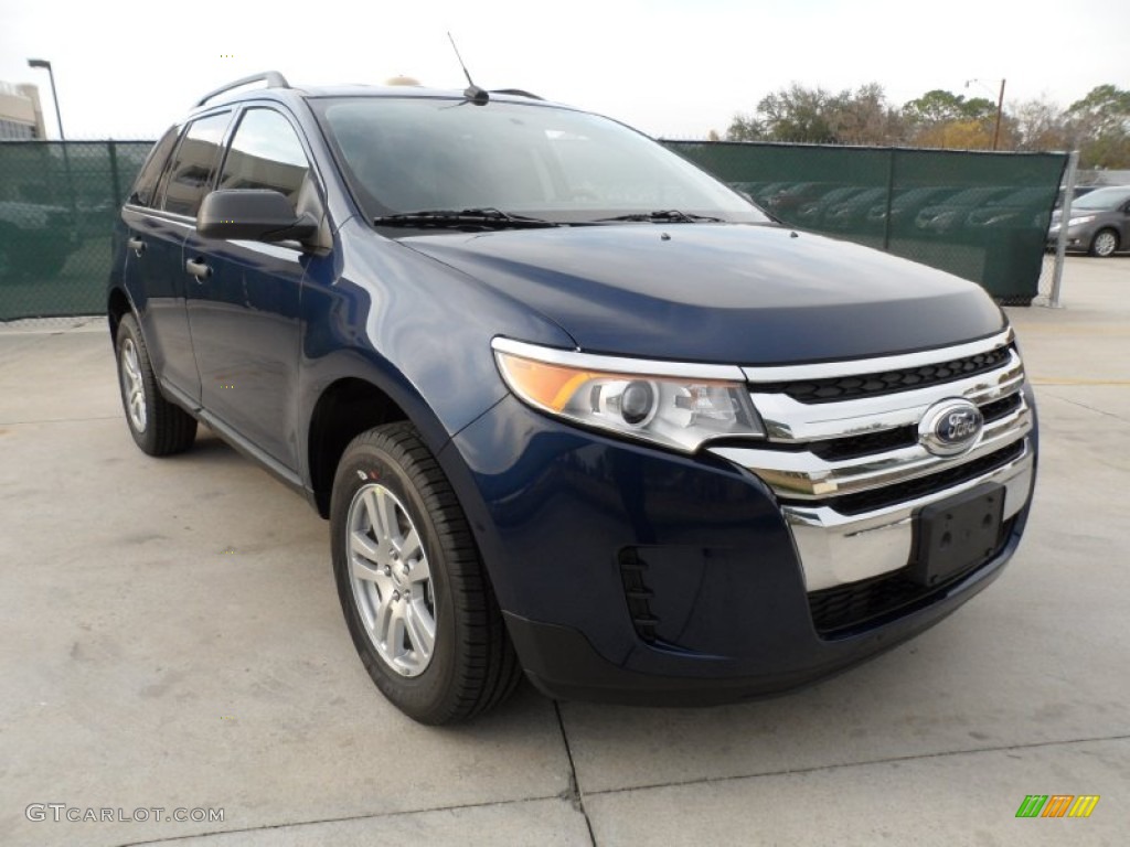 2012 Edge SE - Dark Blue Pearl Metallic / Charcoal Black photo #1