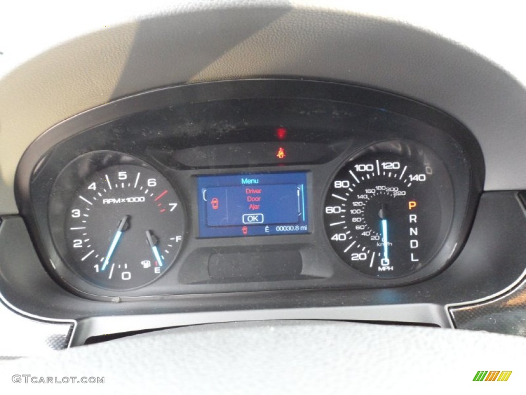 2012 Ford Edge SE EcoBoost Gauges Photo #58443816