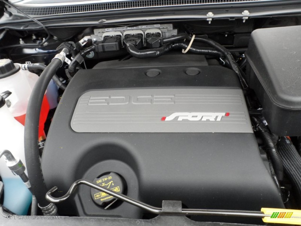 2012 Ford Edge Sport 3.7 Liter DOHC 24-Valve TiVCT V6 Engine Photo #58443879