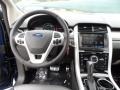Charcoal Black/Silver Smoke Metallic 2012 Ford Edge Sport Dashboard