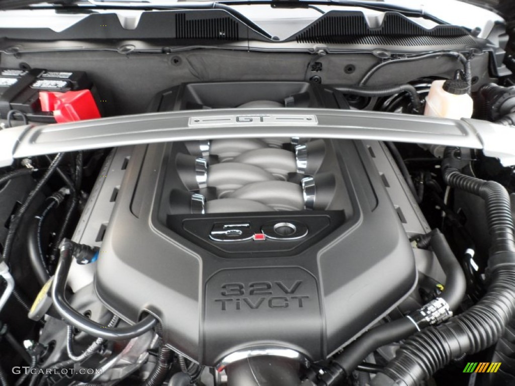 2012 Ford Mustang GT Premium Coupe 5.0 Liter DOHC 32-Valve Ti-VCT V8 Engine Photo #58443999