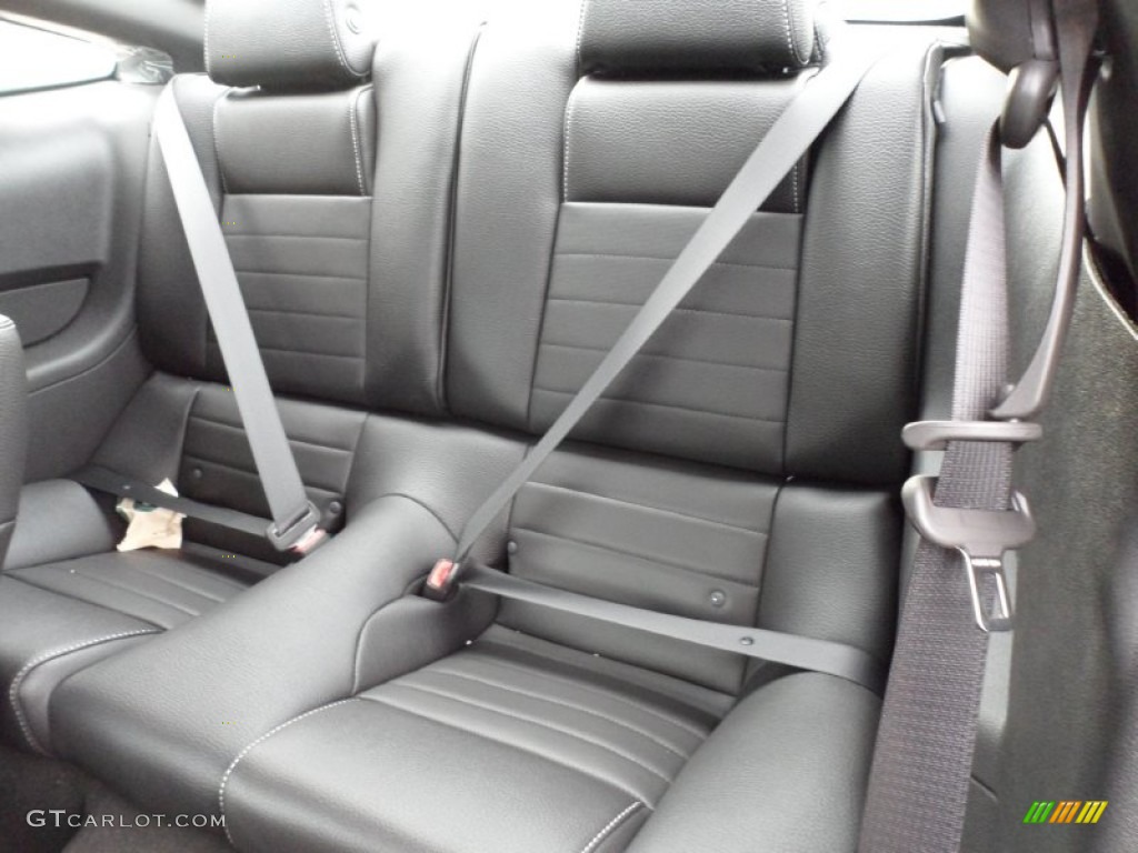 Charcoal Black Interior 2012 Ford Mustang GT Premium Coupe Photo #58444017