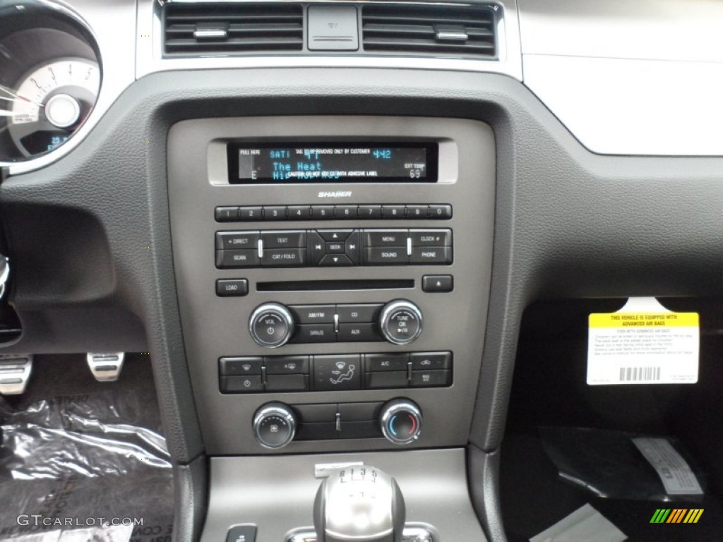 2012 Ford Mustang GT Premium Coupe Controls Photo #58444020