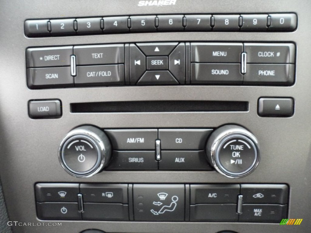 2012 Ford Mustang GT Premium Coupe Controls Photo #58444026