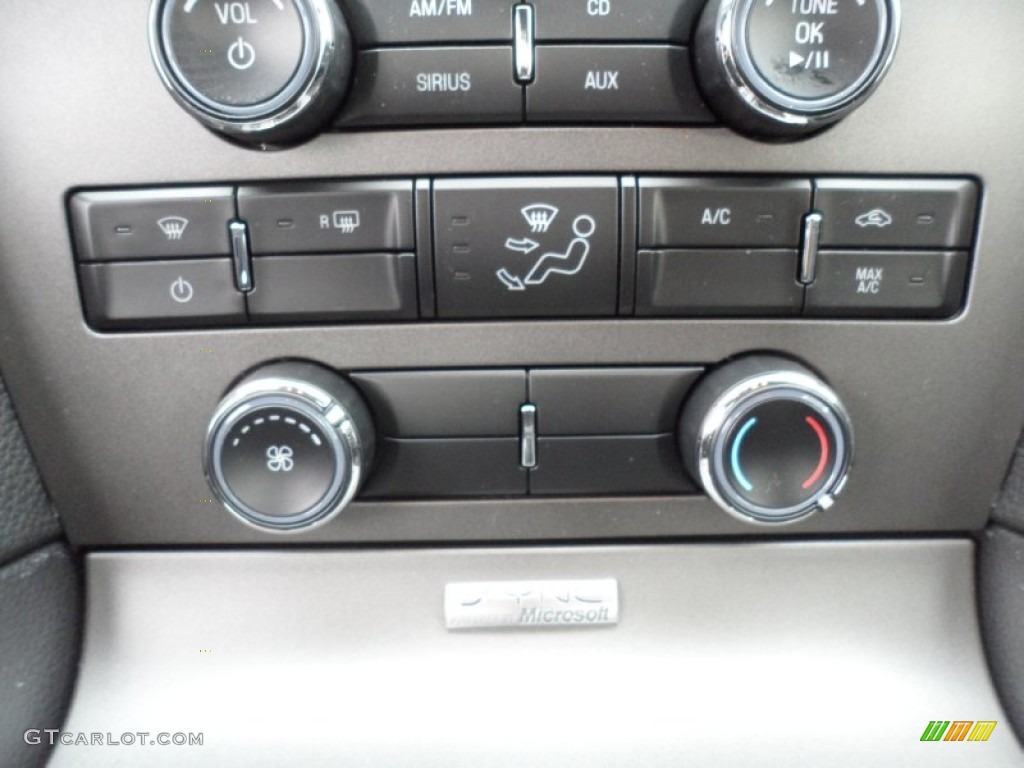 2012 Ford Mustang GT Premium Coupe Controls Photo #58444029